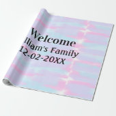 personalisierter Empfang Geschenkpapier (Ungerollt)