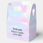 personalisierter Empfang Geschenkschachtel (Geöffnet)