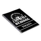 Personalisierter Empfang in der Schule Notizblock (Rechte Seite)