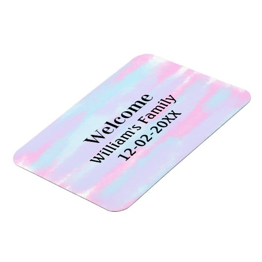 personalisierter Empfang Magnet (Linke Seite)