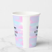 personalisierter Empfang Pappbecher (Rechts)