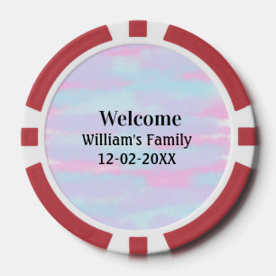 personalisierter Empfang Pokerchips