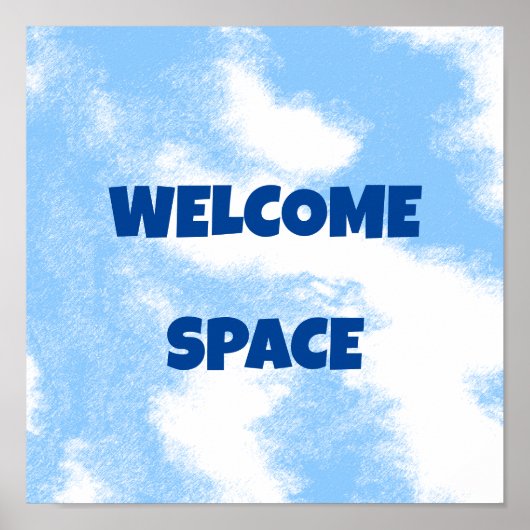 personalisierter Empfang Poster (Vorne)