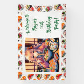 Personalisierter Empfang Sushi Themed Geburtstag Banner (Vertikal)