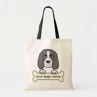 Personalisierter englischer Cockerspaniel Tragetasche