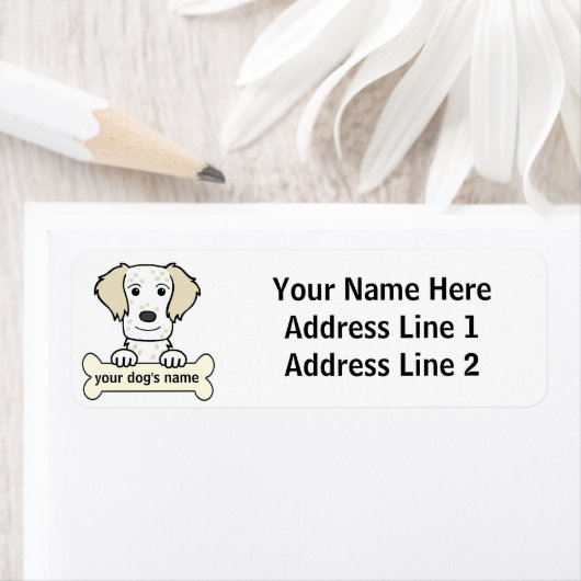 Personalisierter englischer Setter (Insitu)