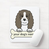 Personalisierter englischer SpringerSpaniel Mousepad (Mit Mouse)