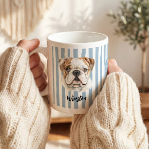 Personalisierter English Bulldog Maßgeschneidert Kaffeetasse