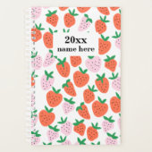 Personalisierter Erdbeerplaner Planer (Vorderseite)