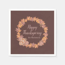 Personalisierter Erntedank | Aquarellfarbene Herbs