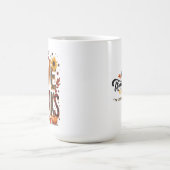 Personalisierter Erntedank - Danke Kaffeetasse (Mittel)