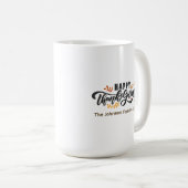 Personalisierter Erntedank - Danke Kaffeetasse (VorderseiteRechts)