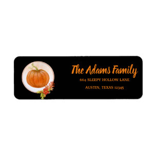Personalisierter Erntedank Pumpkin Holiday