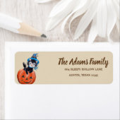 Personalisierter Erntedank Pumpkin Holiday Label (Insitu)