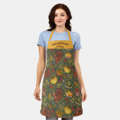 Personalisierter Erntedank, Pumpkin Pie Türkei Schürze (Getragen)