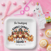 Personalisierter Erntedank Teller 9" (Party)