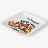 Personalisierter Erntedank Teller 9" (Gewinkelt)