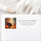 Personalisierter Erntedank Türkei im Wald (Insitu)