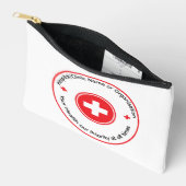 Personalisierter Erste-Hilfe-Rucksack Zubehörtasche (Offen)