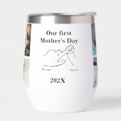 Personalisierter Ersten Muttertag FotoCollage (Links)