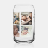 Personalisierter Ersten Muttertag FotoCollage Dosenglas (Vorderseite)