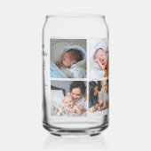 Personalisierter Ersten Muttertag FotoCollage Dosenglas (Rückseite)