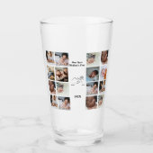 Personalisierter Ersten Muttertag FotoCollage Glas (Vorderseite)