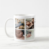 Personalisierter Ersten Muttertag FotoCollage Kaffeetasse (Links)