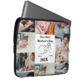Personalisierter Ersten Muttertag FotoCollage Laptopschutzhülle (Vorne Rechts)