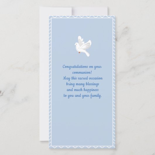 Personalisierter erster dankeskarte (Rückseite)