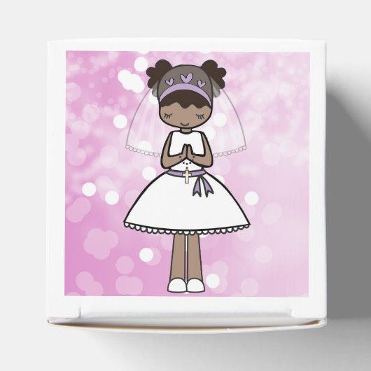 Personalisierter Erster Kommunitätstag Geschenkschachtel (Oben)