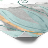 Personalisierter Erster Schultag 2023 Poster (Ecke)