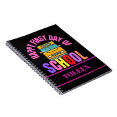 Personalisierter erster Schultag Notizblock (Rechte Seite)