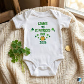 Personalisierter Erster St. Patrick's Day 2026 Top