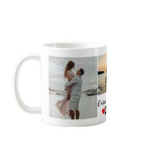 Personalisierter Erster Valentinstag 3 FotoCollage