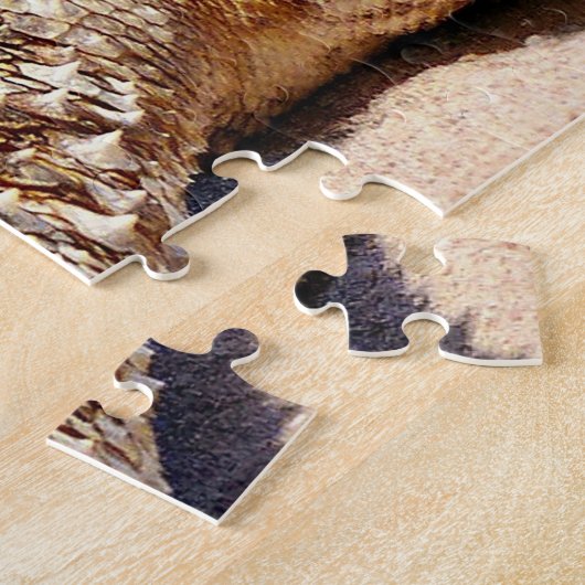 Personalisierter erwachsener Bartdrachenechse Puzzle (Seite)