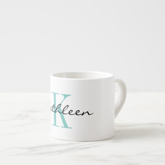 Personalisierter Espresso Espressotasse (Vorderseite Rechts)