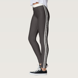 Personalisierter Espresso Schwarz Süße Neutrale St Leggings