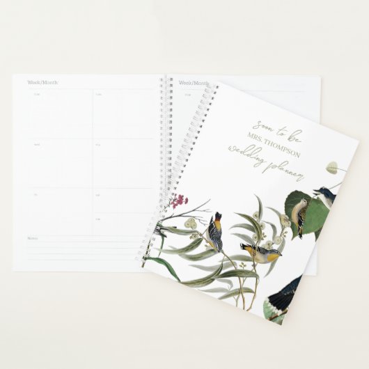 Personalisierter Eukalyptus Wedding Organisator Pl Planer (Anzeige)