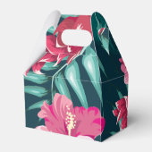 Personalisierter Exotic Summer Floral Geschenkschachtel (Rückseite)