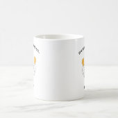 Personalisierter F-CAW-F Weihnachts Lustiger Hahn  Kaffeetasse (Mittel)