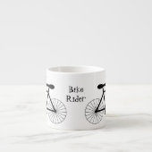Personalisierter Fahrrad-Entwurf Espressotasse (Vorderseite)