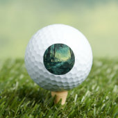Personalisierter Fairy Light Forest Golfball (Insitu T-Shirt)