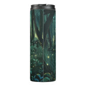 Personalisierter Fairy Light Forest Thermosbecher (Rückseite)