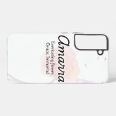 Personalisierter Fall Amarra Phone Samsung Galaxy Hülle (Rückseite (Horizontal))