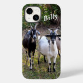Personalisierter Fall Billy Goat Case-Mate iPhone Hülle (Rückseite)