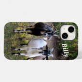Personalisierter Fall Billy Goat Case-Mate iPhone Hülle (Rückseite (Horizontal))
