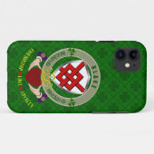 Personalisierter Fall Blake Irish Shield & Claddag Case-Mate iPhone Hülle (Rückseite (Horizontal))