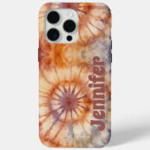 Personalisierter Fall Boho Gefärbte Krawatte iPhon Case-Mate iPhone Hülle (Rückseite)