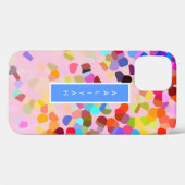 Personalisierter Fall Confetti Case-Mate iPhone Hülle (Rückseite (Horizontal))